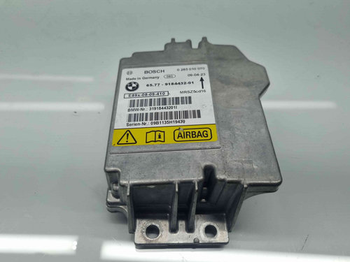 Calculator airbag Bmw 3 (E90) [Fabr 2005-2011] 9184432-01 2.0 d N47D20 105KW / 143CP