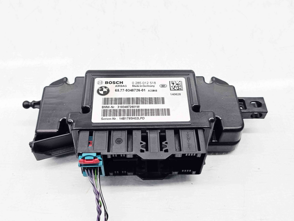 Calculator airbag Bmw 3 (F30) [Fabr 2012-2017] 9348726 2.0 N47D20 105KW / 143CP