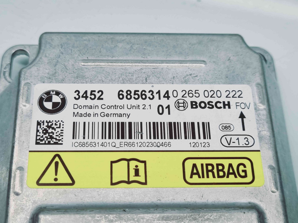 Calculator airbag Bmw 3 (F30) [Fabr 2012-2017] 6856314 0265020222 2.0 N47D 135KW / 184CP 2.0 N47D 135KW / 184CP