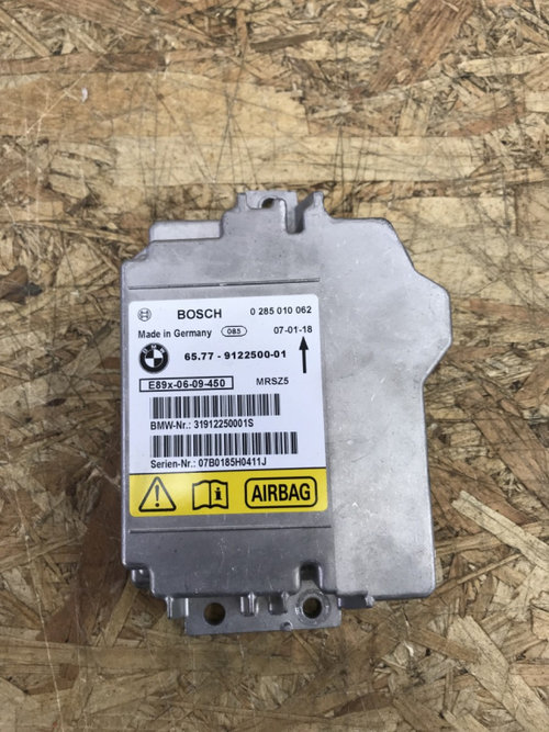 Calculator airbag BMW 325i E90 Automatic 218CP N52B25A sedan 2007 (912250001)