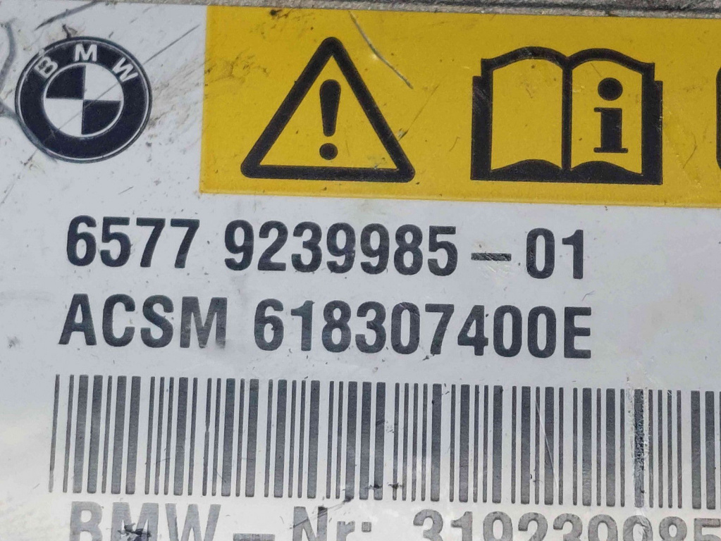 Calculator airbag Bmw 5 (F10) [Fabr 2011-2016] 9239985 2.0 N47T 135KW / 184CP