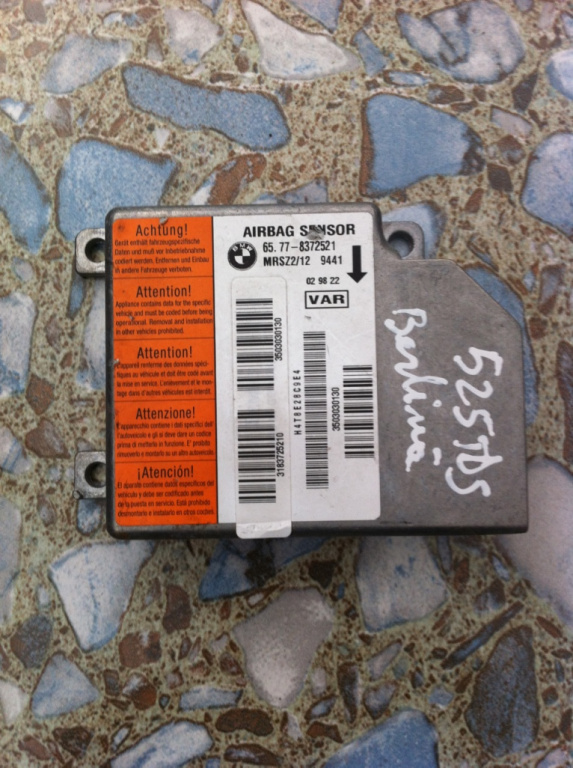 Calculator airbag BMW 5 Series E39 [1995 - 2000] Sedan 4-usi 525tds MT (143 hp) 2.5 TDS