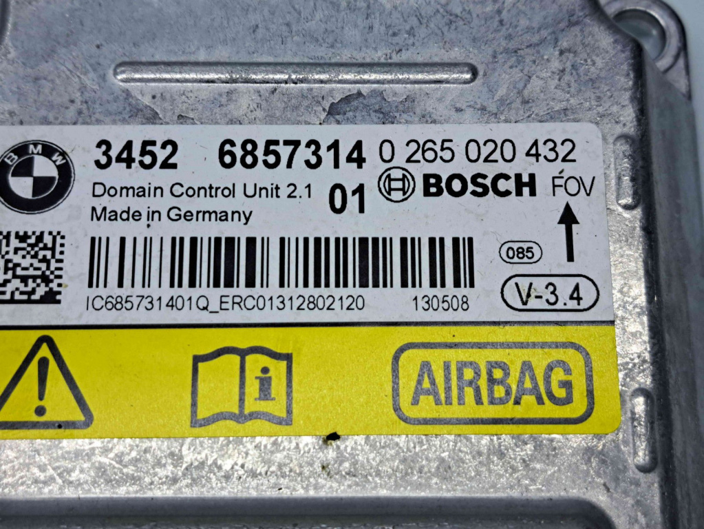 Calculator airbag Bmw 5 Touring (F11) [Fabr 2011-2016] 6857314 3.0 N57T 190KW / 258CP