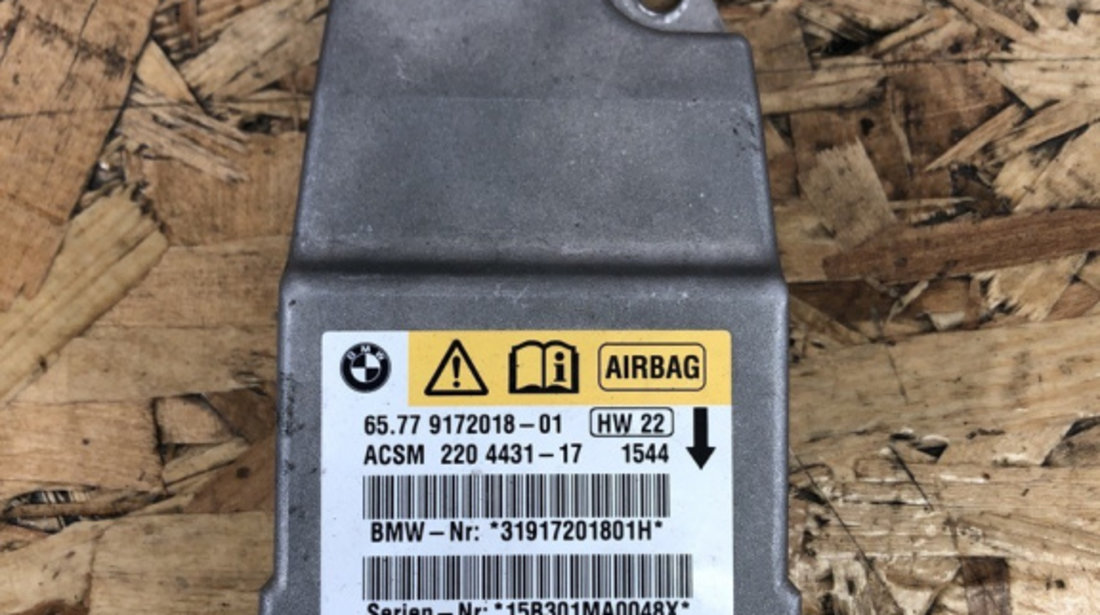 Calculator airbag BMW 525 d F10 M sedan 2012 (917201801)