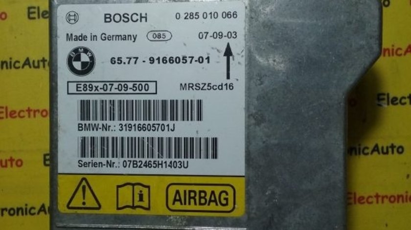 Calculator airbag BMW 65,77-9166057-01,0 285 010 066
