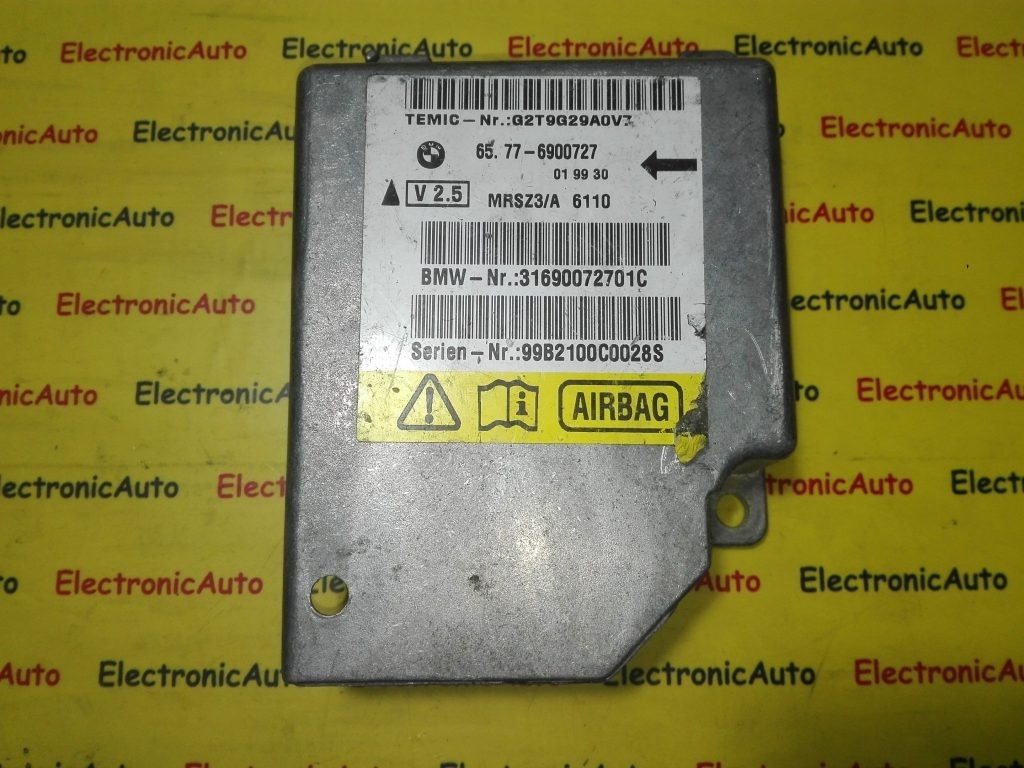 Calculator airbag BMW 65776900727