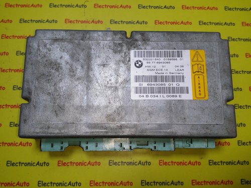 Calculator airbag BMW E60, E63 65776943085