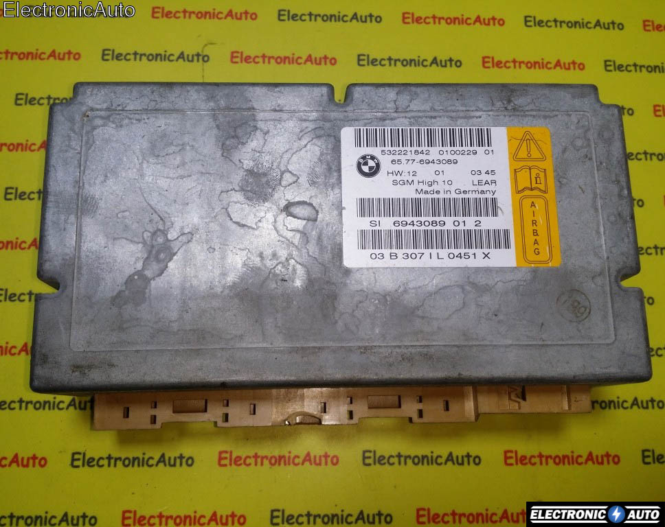 Calculator airbag BMW E60, E63 65776943089