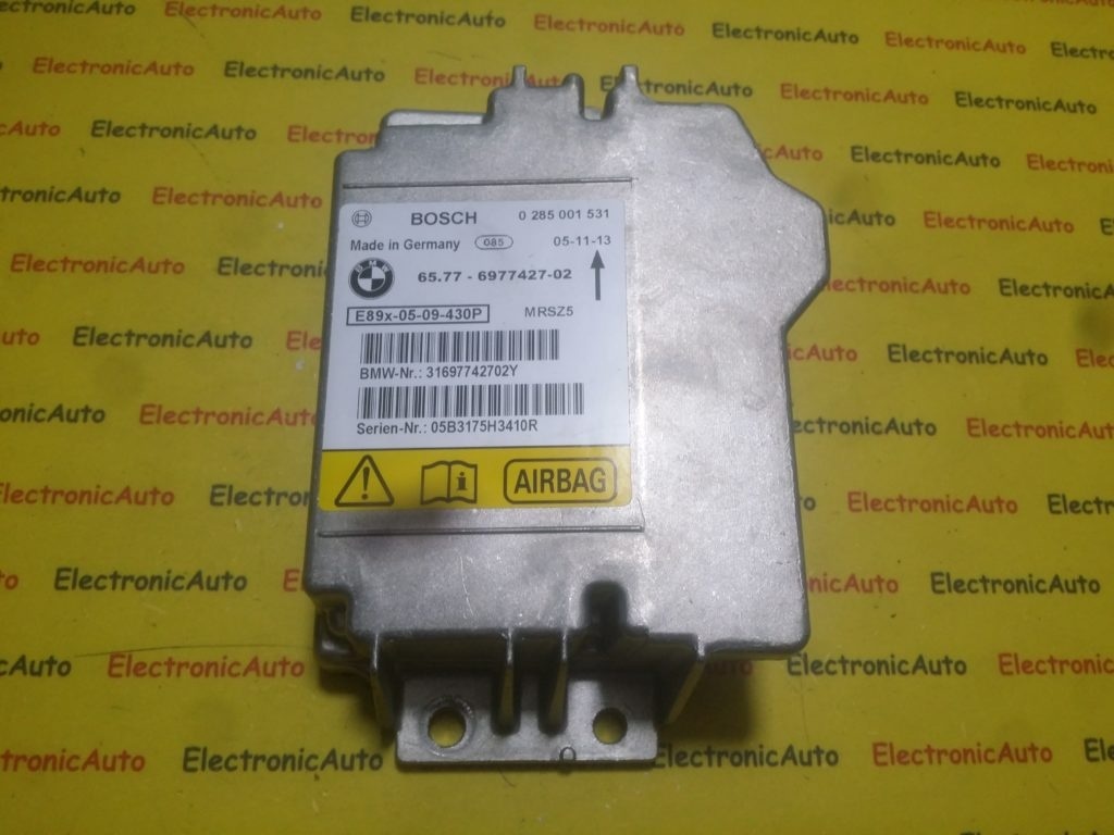 Calculator airbag BMW E89 6577697742702, 0285001531