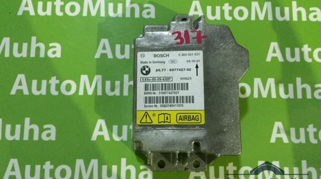 Calculator airbag BMW Seria 1 (2004->) [E81, E87] 0285001531