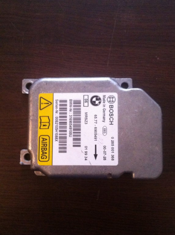 Calculator airbag BMW Seria 3 E46 [1997 - 2003] Sedan 4-usi 318i MT (118 hp) SE 1.9
