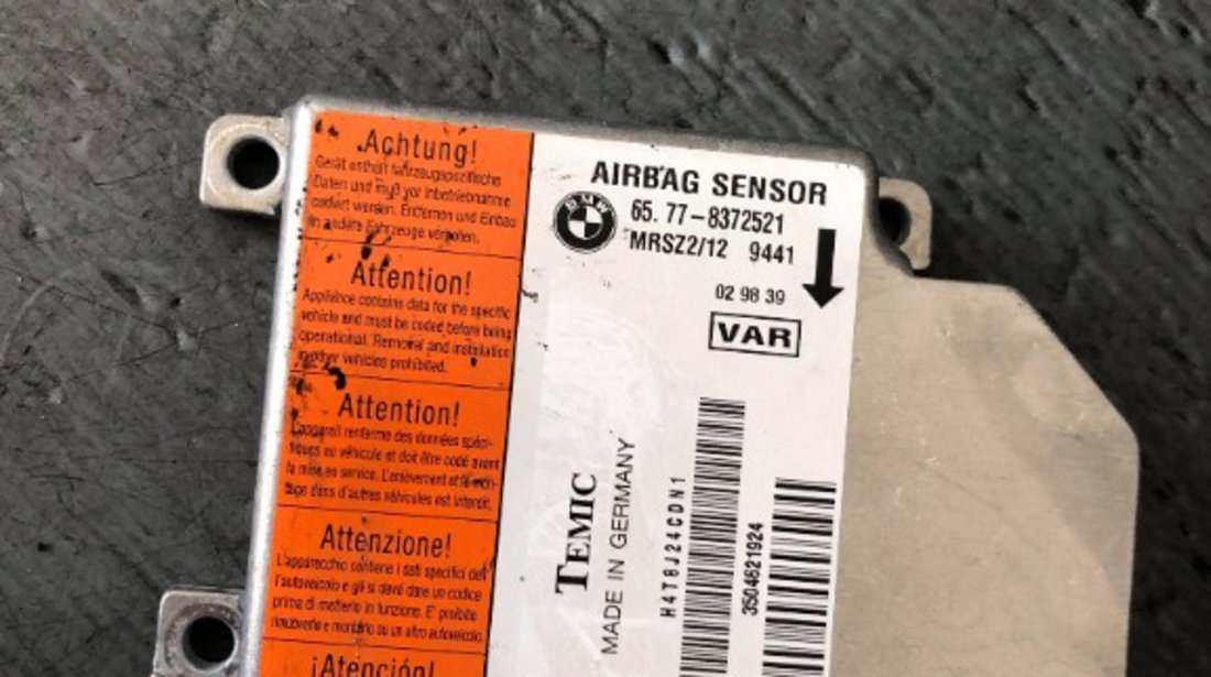 Calculator airbag bmw seria 3 e46 6577-8372521