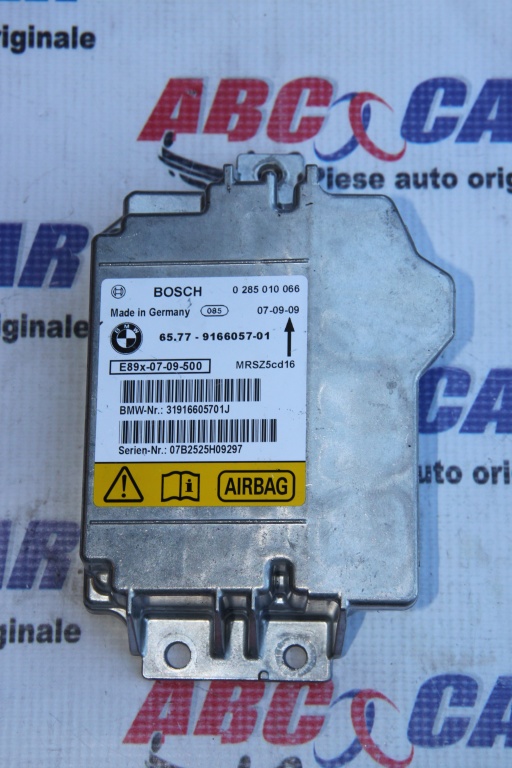 Calculator airbag BMW Seria 3 E90 / E91 cod: 6577-9166057-01 model 2007