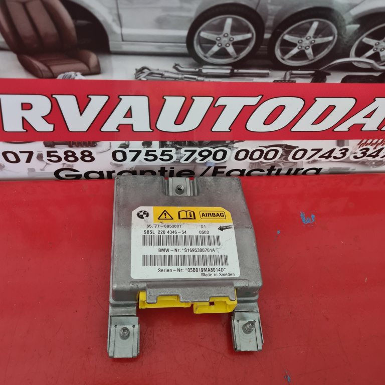 Calculator Airbag BMW Seria 5 (2003-2010) [E60] 2.0 Motorina 2007, 65776953007 / 65776945156 / 65776945155