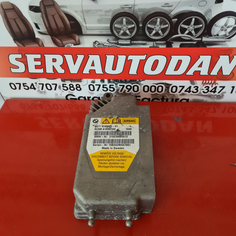 Calculator Airbag BMW Seria 5 (2010-2017) [F10] 2.0 Motorina 2012, 65779239985