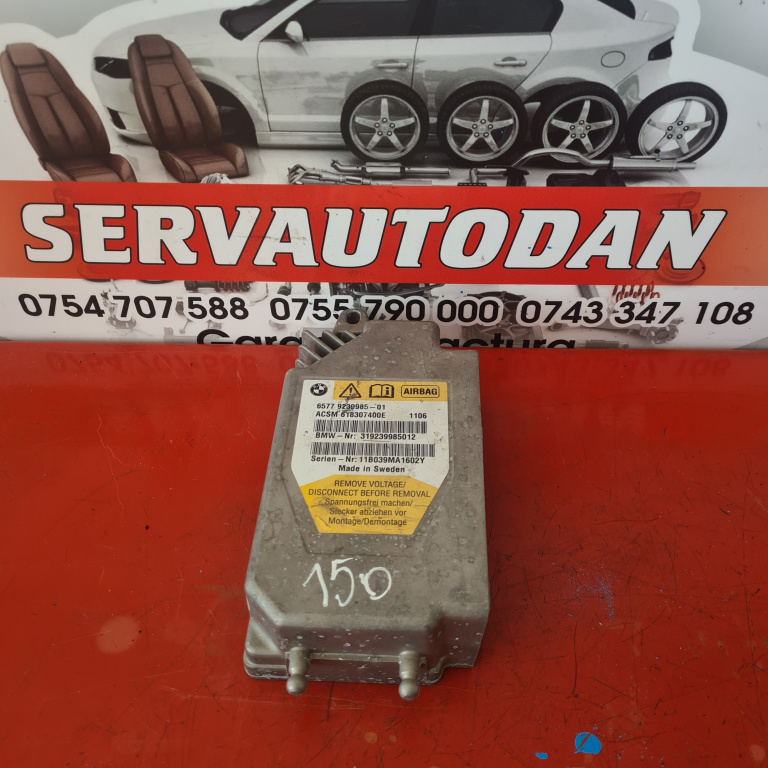 Calculator Airbag BMW Seria 5 (2010-2017) [F10] 2.0 Motorina 2012, 65779239985 / 9239985