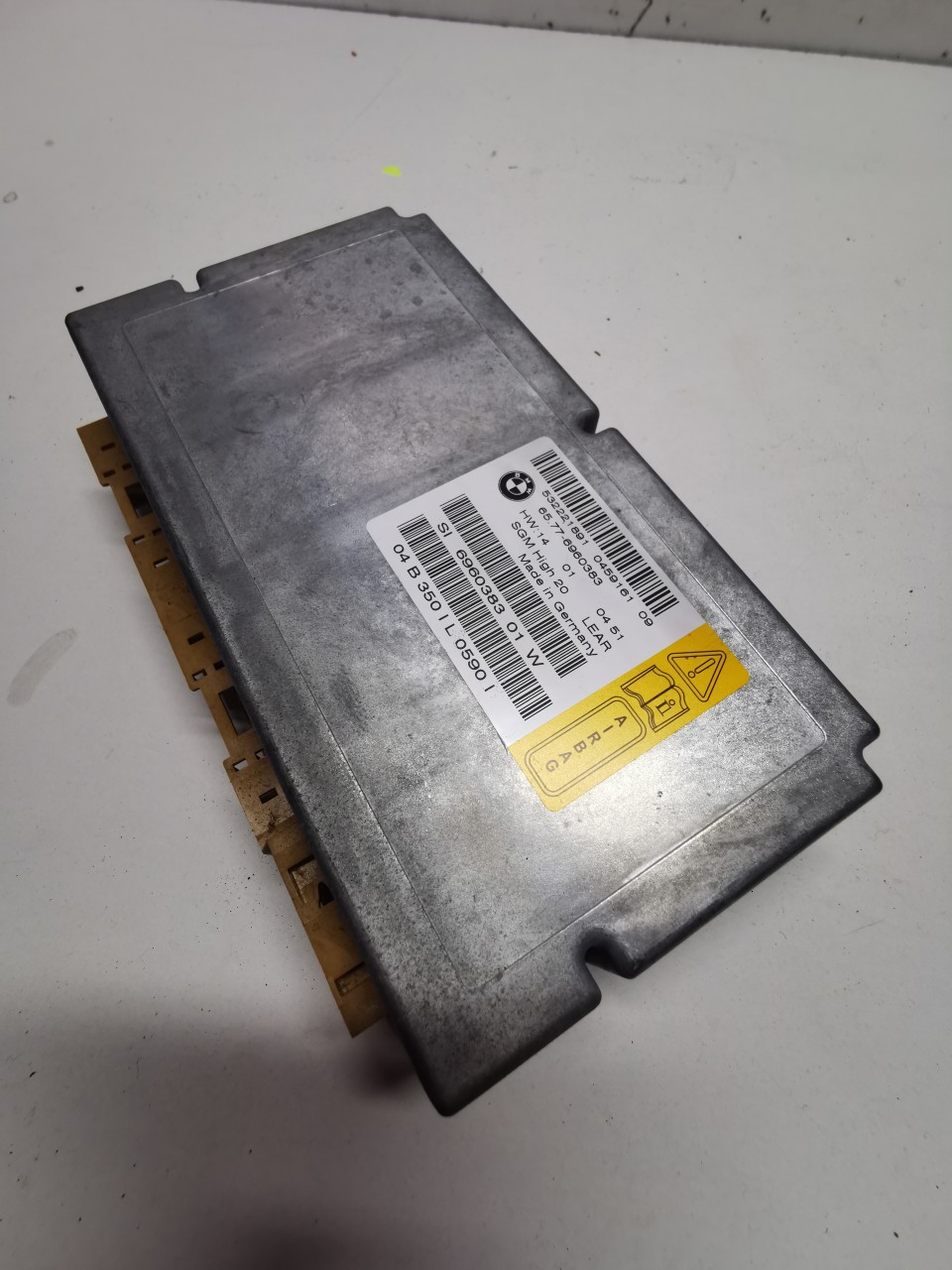 Calculator airbag Bmw seria 5 E60 E61 6960383 modul Sgm