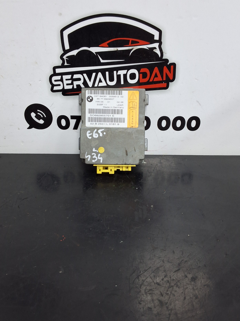 Calculator Airbag BMW Seria 7 (2001-2008) [E65, E66] 3.0 Motorina 2004, 6577-6929557