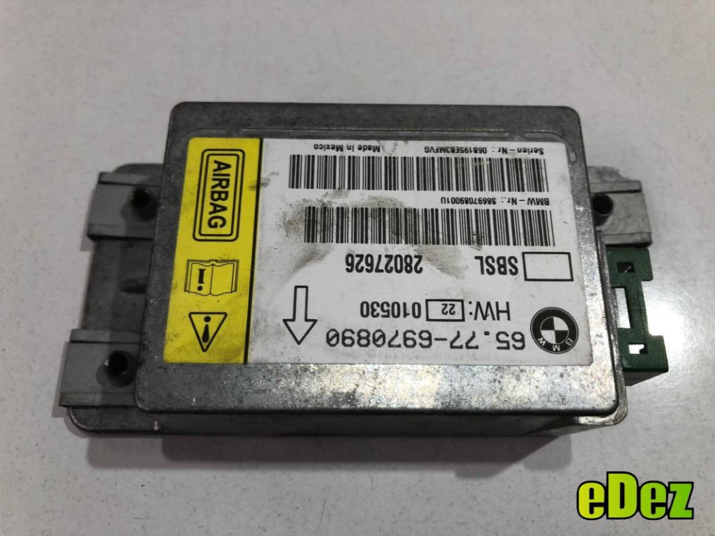 Calculator airbag BMW Seria 7 (2001-2008) [E65, E66] 6970890