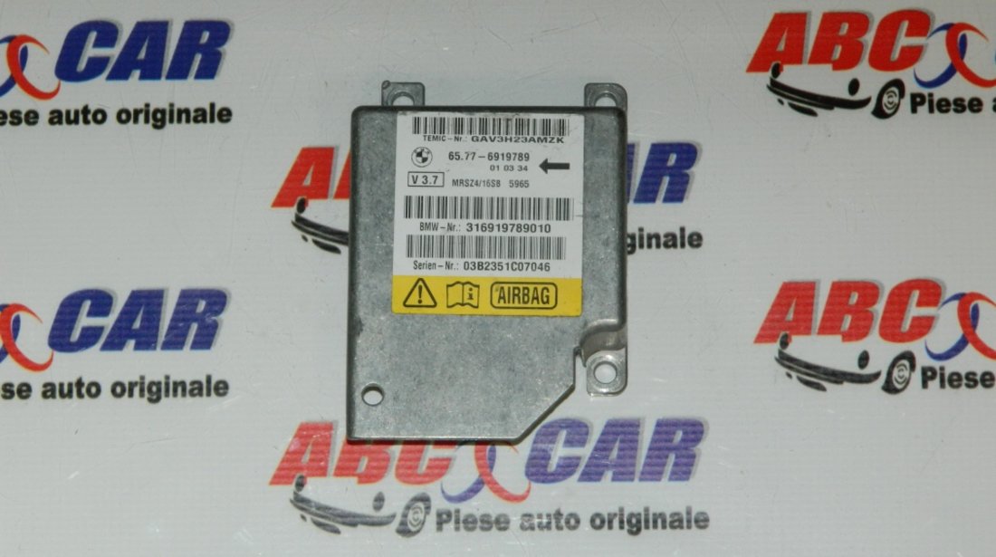 Calculator airbag BMW Seria 7 cod: 6577 6919789 model 1998