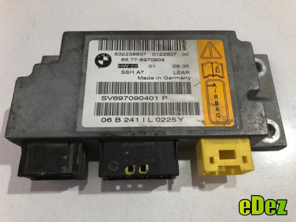 Calculator airbag BMW Seria 7 LCI (facelift) (2005-2008) [e65, e66] 6970904