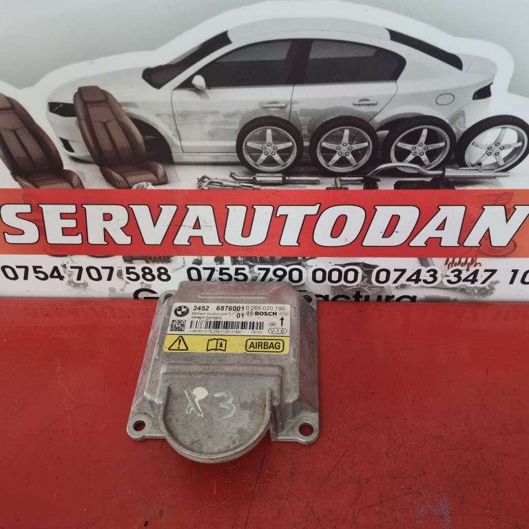 Calculator Airbag BMW X3 (2010-2017) [F25] 2.0 Motorina 2012, 34526876001 / 6876001