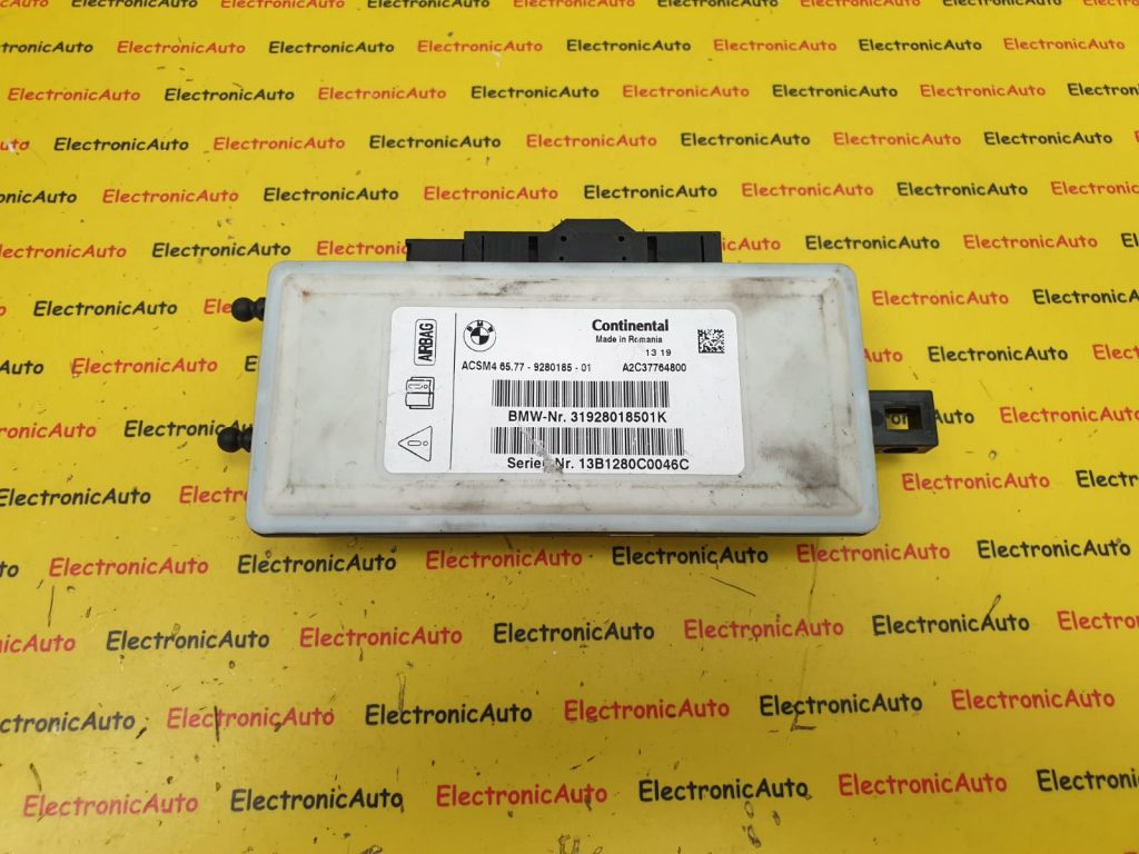 Calculator Airbag BMW X3, 65.77-9280185-01, A2C37764800, ACSM4