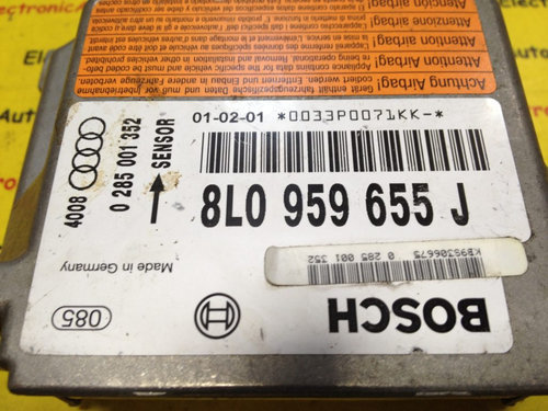 Calculator AIRBAG BOSCH AUDI A3 0 285 001 352 / 0285001352 / 8L0 959 655 J / 8L0959655J0 285 001 352...