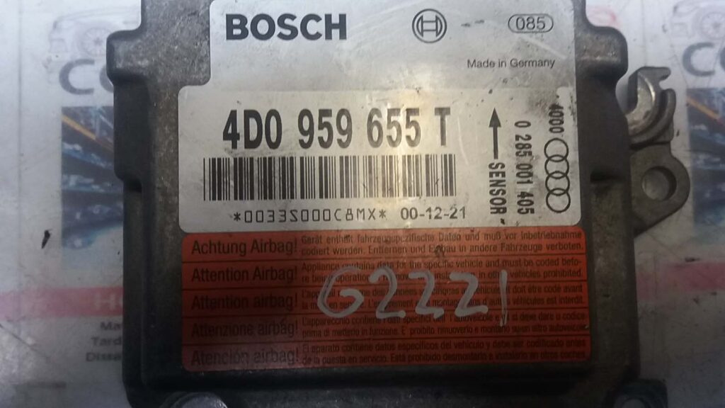 Calculator AIRBAG BOSCH AUDI A8 0 285 001 405 / 0285001405 / 4D0 959 655 T / 4D0959655T0 285 001 405 / 0285001405 / 4D0 959 655 T / 4D0959655T