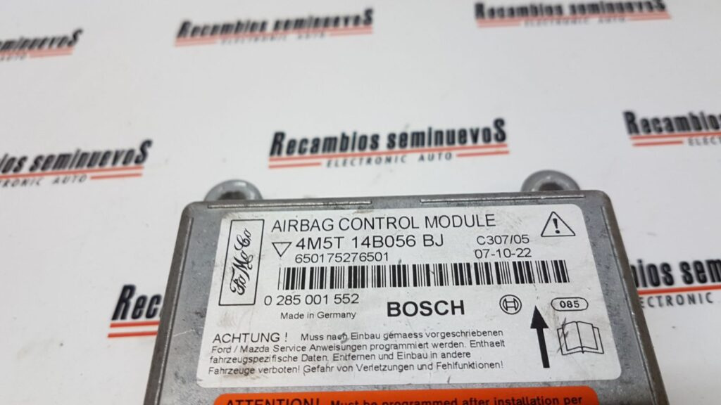 Calculator AIRBAG BOSCH FORD FOCUS 4M5T-14B056-BJ / 4M5T 14B056 BJ / 4M5T14B056BJ / 0 285 001 552 / 02850015524M5T-14B056-BJ / 4M5T 14B056 BJ / 4M5T14B056BJ / 0 285 001 552 / 0285001552
