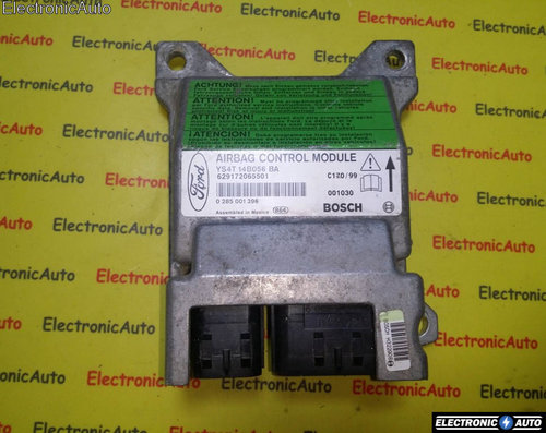 Calculator AIRBAG BOSCH FORD FOCUS YS4T1-4B056-BA / YS4T1 4B056 BA / YS4T14B056BA / 0 285 001 396 / ...