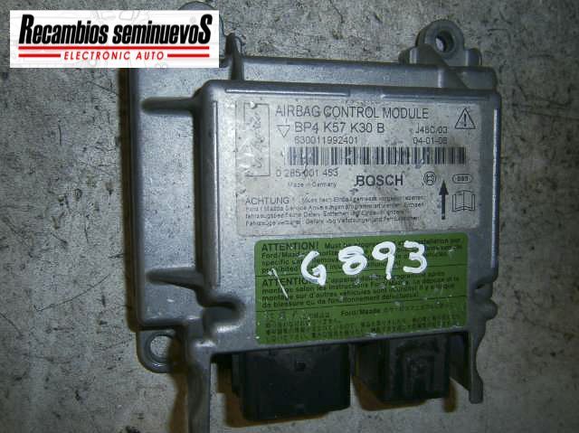 Calculator AIRBAG BOSCH MAZDA 3 0 285 001 453 / 0285001453 / BP4 K57 K30 B / BP4K57K30B0 285 001 453 / 0285001453 / BP4 K57 K30 B / BP4K57K30B