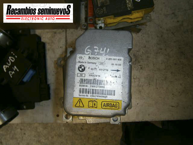 Calculator AIRBAG BOSCH MERCEDES-BENZ MERCEDES-BENZ -CUALQUIER MODELO- 0 281 001 458 / 0281001458 / 657769127550 281 001 458 / 0281001458 / 65776912755