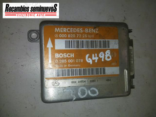 Calculator AIRBAG BOSCH MERCEDES-BENZ W124 0 285 001 078 / 02850010780 285 001 078 / 0285001078