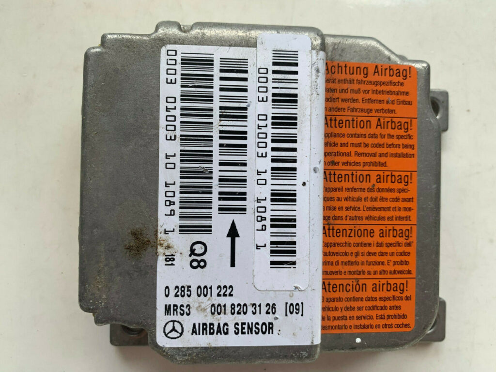 Calculator AIRBAG BOSCH MERCEDES-BENZ W168 0 285 001 222 / 0285001222 / 001 820 31 26/09 / 001 820 31 26 09 / 0018203126090 285 001 222 / 0285001222 / 001 820 31 26/09 / 001 820 31 26 09 / 001820312609