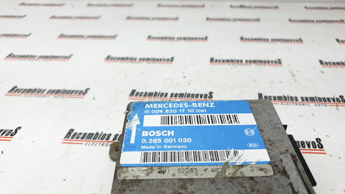 Calculator AIRBAG BOSCH MERCEDES-BENZ W201 0 285 001 030 / 0285001030 / 00482017100 285 001 030 / 02...