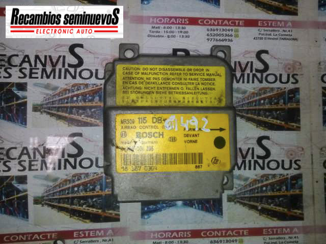 Calculator AIRBAG BOSCH MITSUBISHI CARISMA 0 285 001 235 / 0285001235 / MR309 115 DB / MR309115DB0 285 001 235 / 0285001235 / MR309 115 DB / MR309115DB