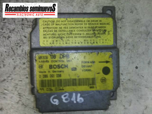 Calculator AIRBAG BOSCH MITSUBISHI CARISMA 0 285 001 236 / 0285001236 / MR3091160 285 001 236 / 0285...