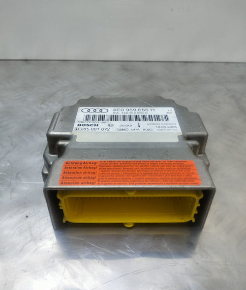 Calculator airbag Bosch Modul 4E0959655H/0285001672 Audi A8 D3/4E [facelift] [2005 - 2007]