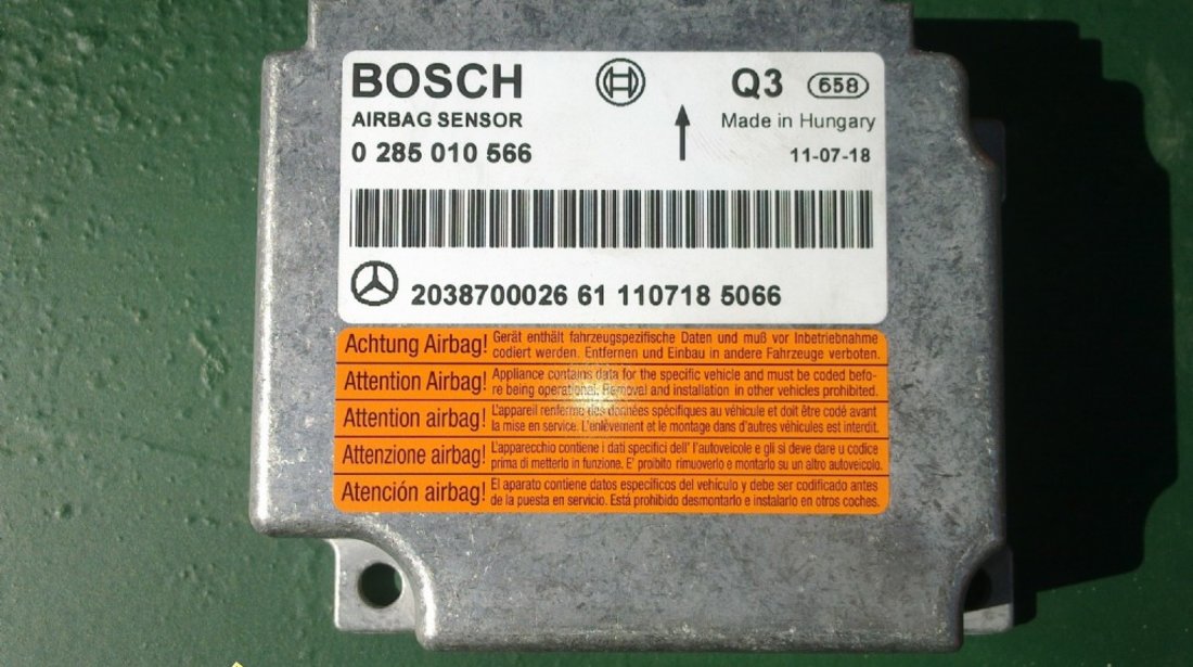 Calculator airbag bosch pt mercedes a 203 870 00 26
