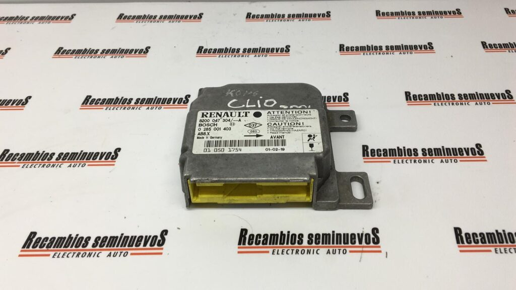 Calculator AIRBAG BOSCH RENAULT CLIO 8200 047 304--A / 8200 047 304 A / 8200047304A / 0 285 001 403 / 02850014038200 047 304--A / 8200 047 304 A / 8200047304A / 0 285 001 403 / 0285001403