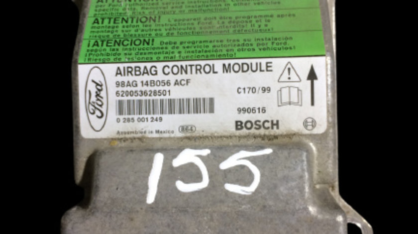 Calculator airbag Calculator airbag 98AG-14B056-ACF Ford Focus [1998 - 2004] wagon 5-usi 1.8 Tddi MT (90 hp) (DAW DBW) C9DC