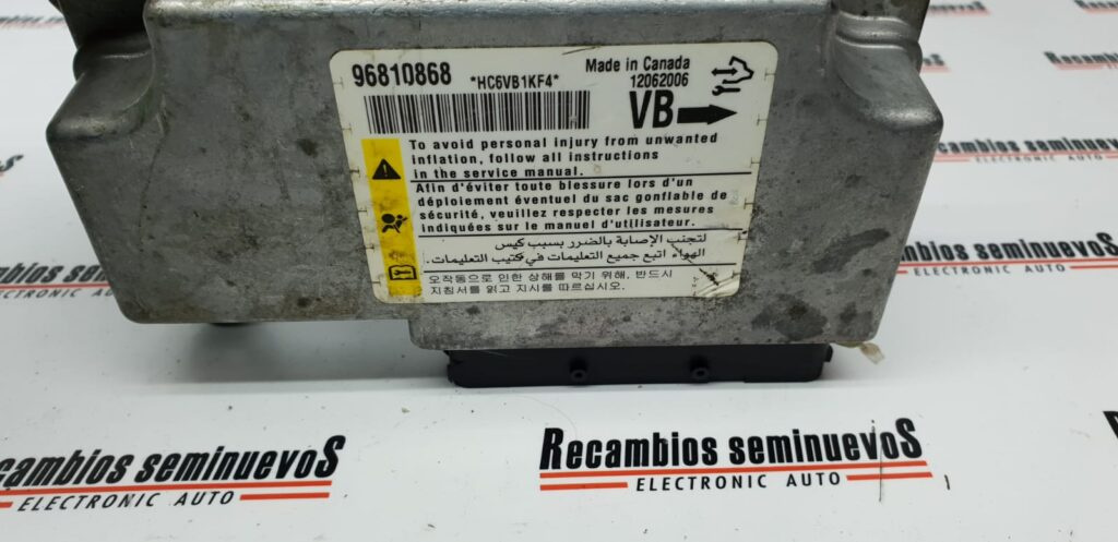 Calculator AIRBAG CHEVROLET CAPTIVA 9681086896810868