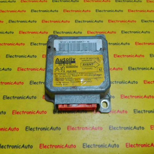 Calculator airbag Citroen Berlingo 9638604280