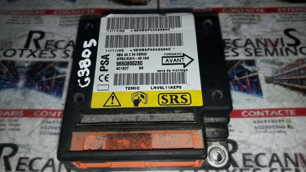 Calculator AIRBAG CITROEN C2 96608552809