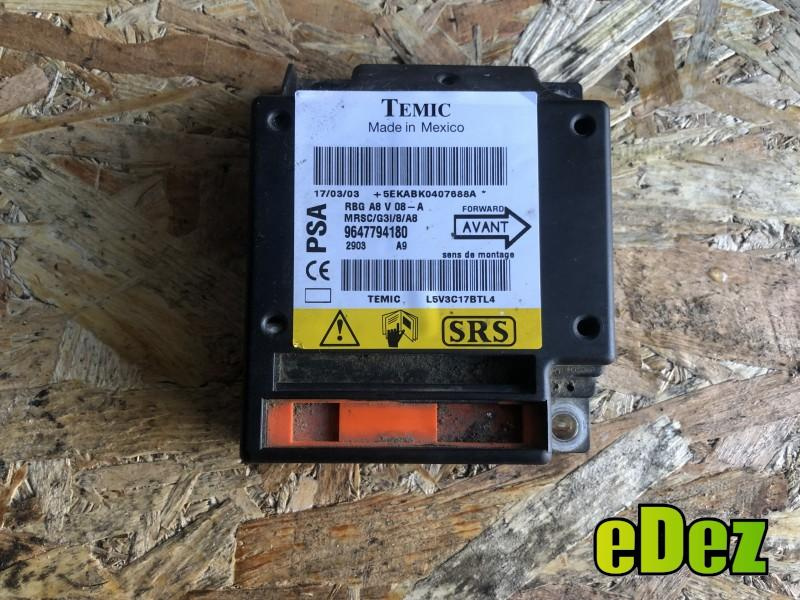 Calculator airbag Citroen C3 (2002-2009) 9647794180