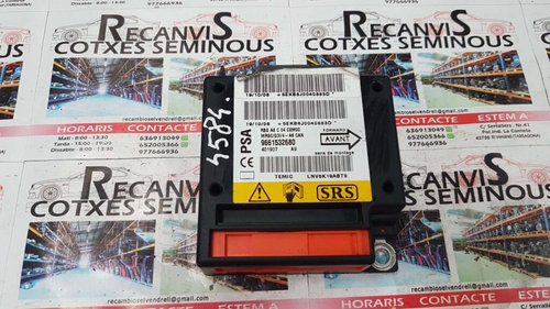 Calculator AIRBAG CITROEN C3 9661532680 / 401907 A9 / 401907A99661532680 / 401907 A9 / 401907A9