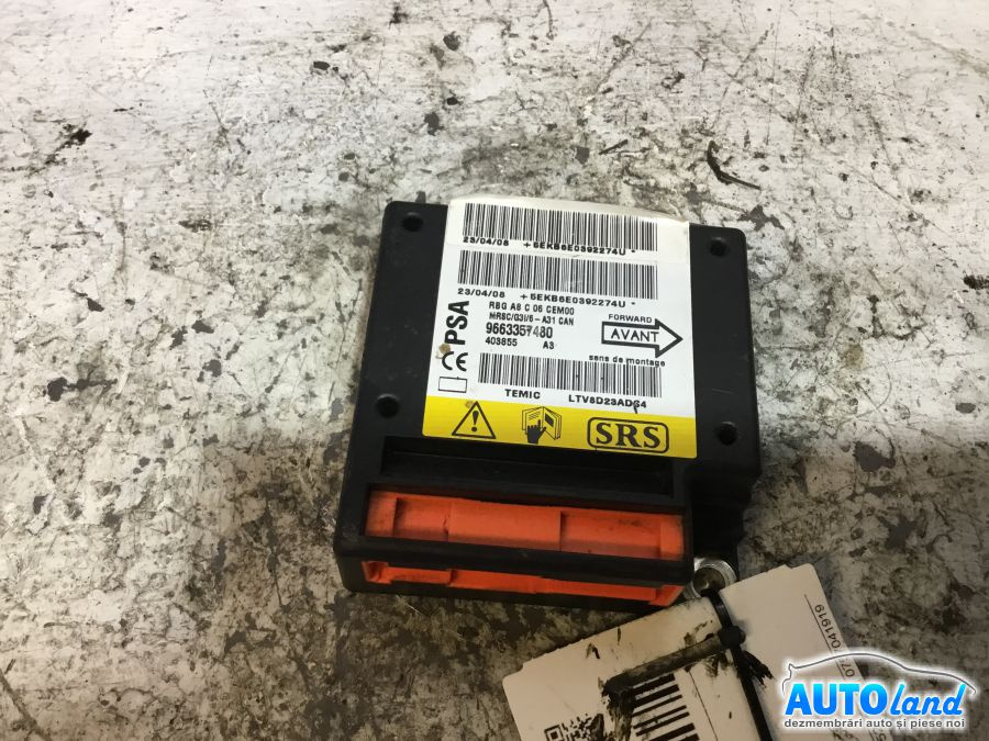 Calculator Airbag Citroen C3 FC 2002