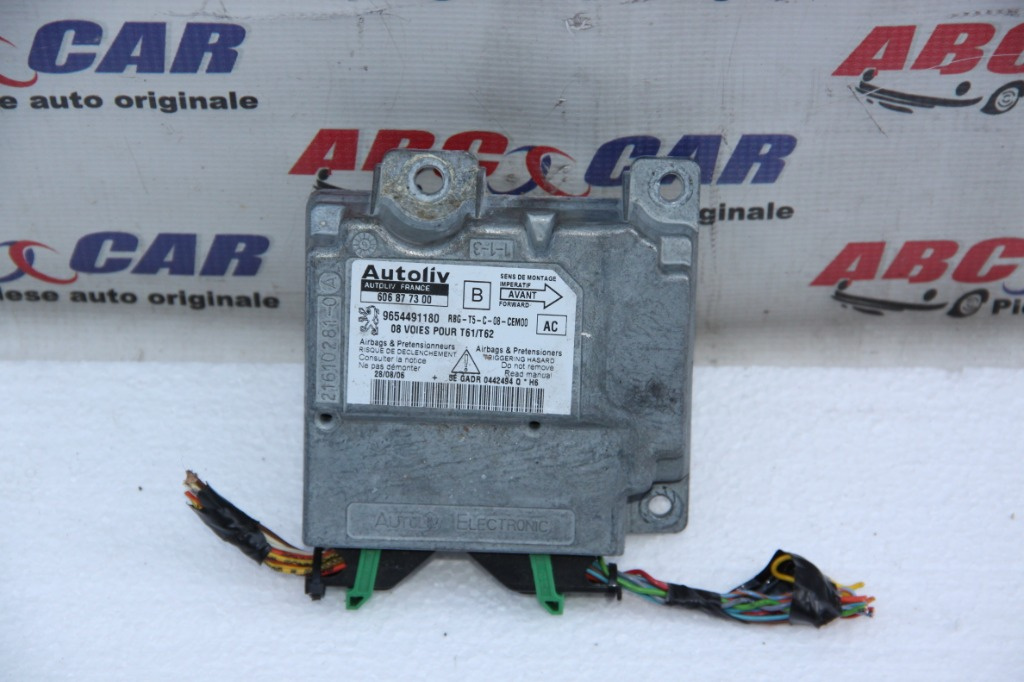 Calculator airbag Citroen C4 2004-2010 9654491180