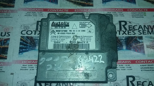 Calculator AIRBAG CITROEN C4 603 72 58 00 / 603725800 / 9658137980603 72 58 00 / 603725800 / 9658137...